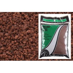 Balasto color hierro oxido de grano medio B77 Woodland Scenic