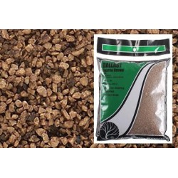 Balasto color marron de grano grueso B86 Woodland Scenic