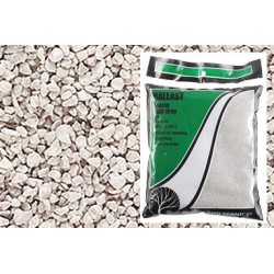 Balasto color gris claro de grano grueso B88 Woodland Scenic