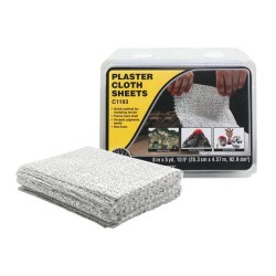 Hojas de yeso Plaster Cloth C1193 Woodland Scenic