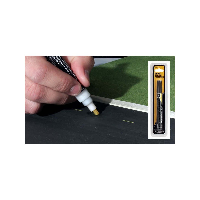 Rotulador borrador lineas de carretera C1293 Woodland Scenic