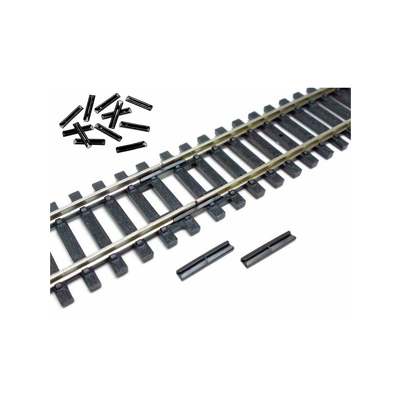 Clips aislantes, 12 unidades, para aislar vias R920 Hornby Escala H0