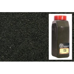 Cesped fino color verde oscuro en bote grande T1341 Woodland Scenic