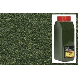 Cesped fino color mezcla de verdes en bote grande T1349 Woodland Scenic
