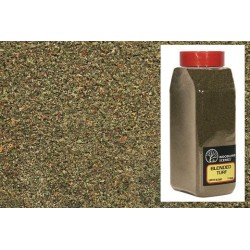 Cesped fino color mezcla de tierras en bote grande T1350 Woodland Scenic