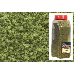 Cesped grueso color verde claro en bote grande T1363 Woodland Scenic