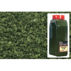 Cesped grueso color verde medio en bote grande T1364 Woodland Scenic