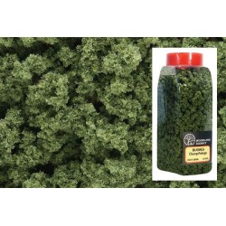 Follaje super compacto / Arbustos color verde claro en bote grande FC1645 Woodland Scenic