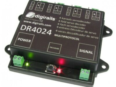 Decóder Servos DIGIKEIJS DR4024  (Conexiones y Programación)