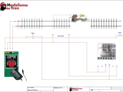 Paso a nivel bidireccional II con biestable de una bobina